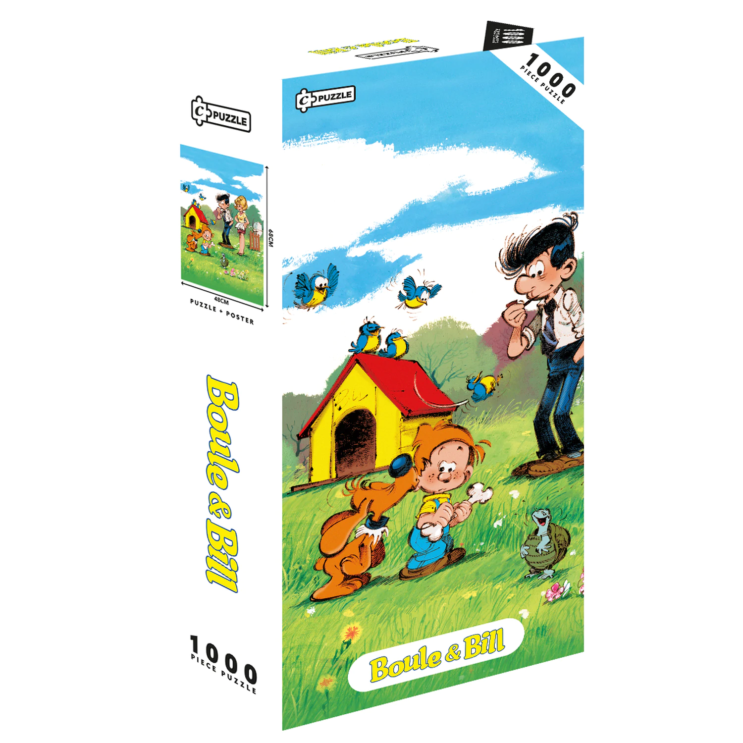 Boule et Bill plakat + sestavljanka 1000db fotografija izdelka