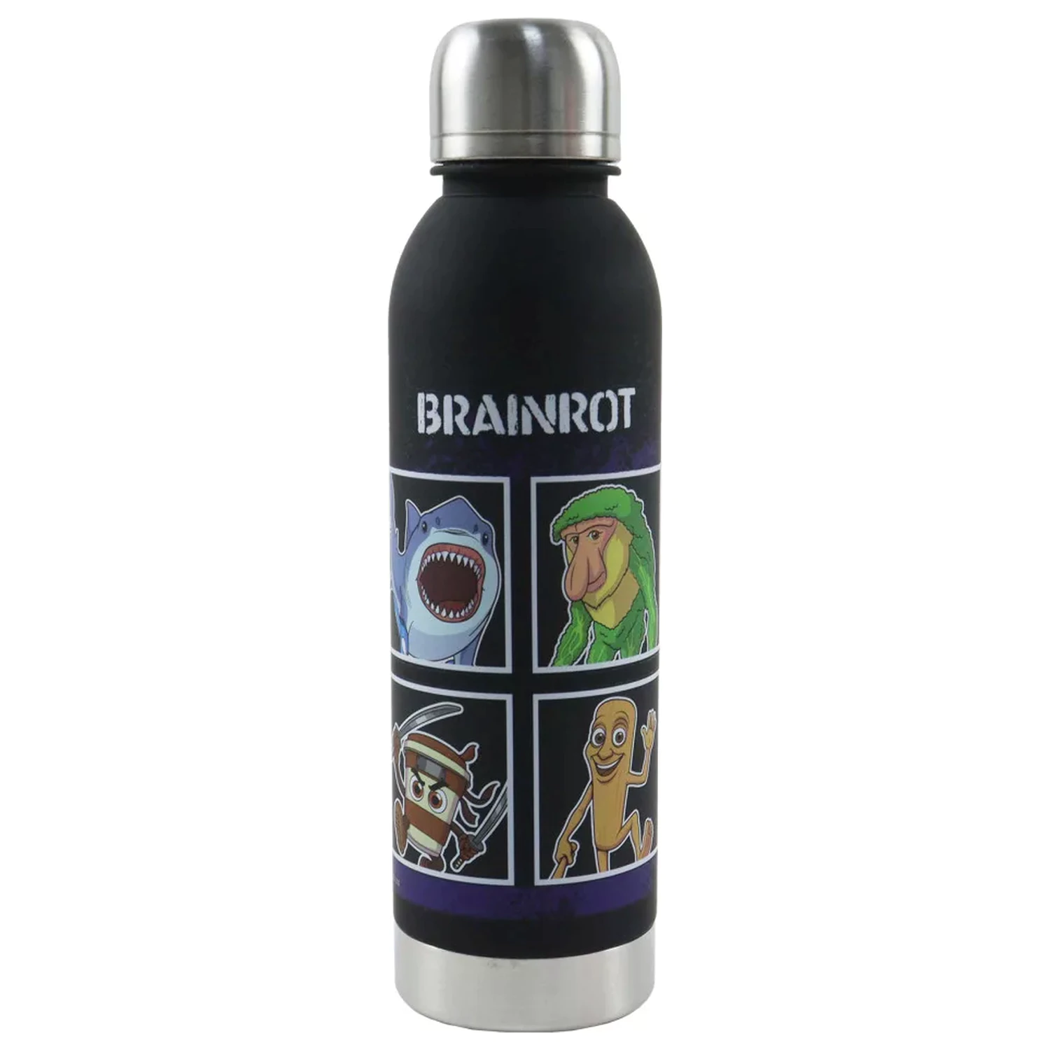 Brainrot Toikido plastična steklenička za vodo z navojnim pokrovčkom 750 ml fotografija izdelka