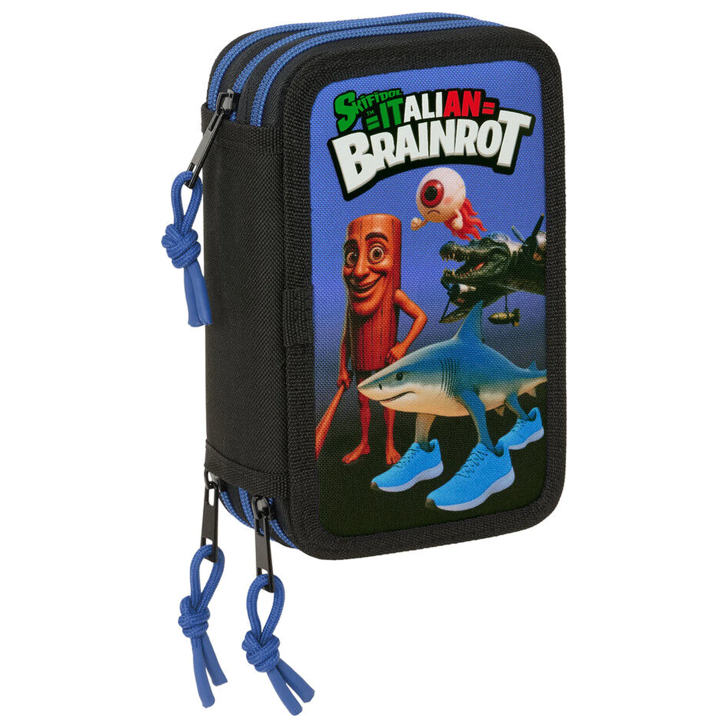 Brainrot trojni etui za svinčnike 37 kosov fotografija izdelka