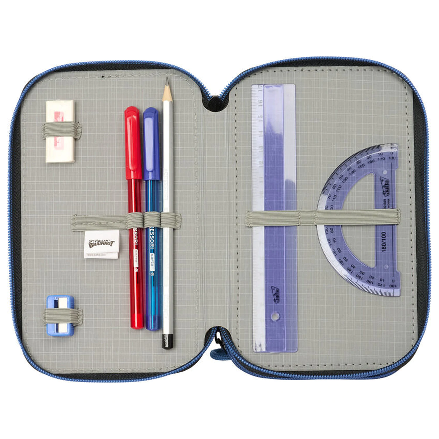 Brainrot trojni etui za svinčnike 37 kosov fotografija izdelka