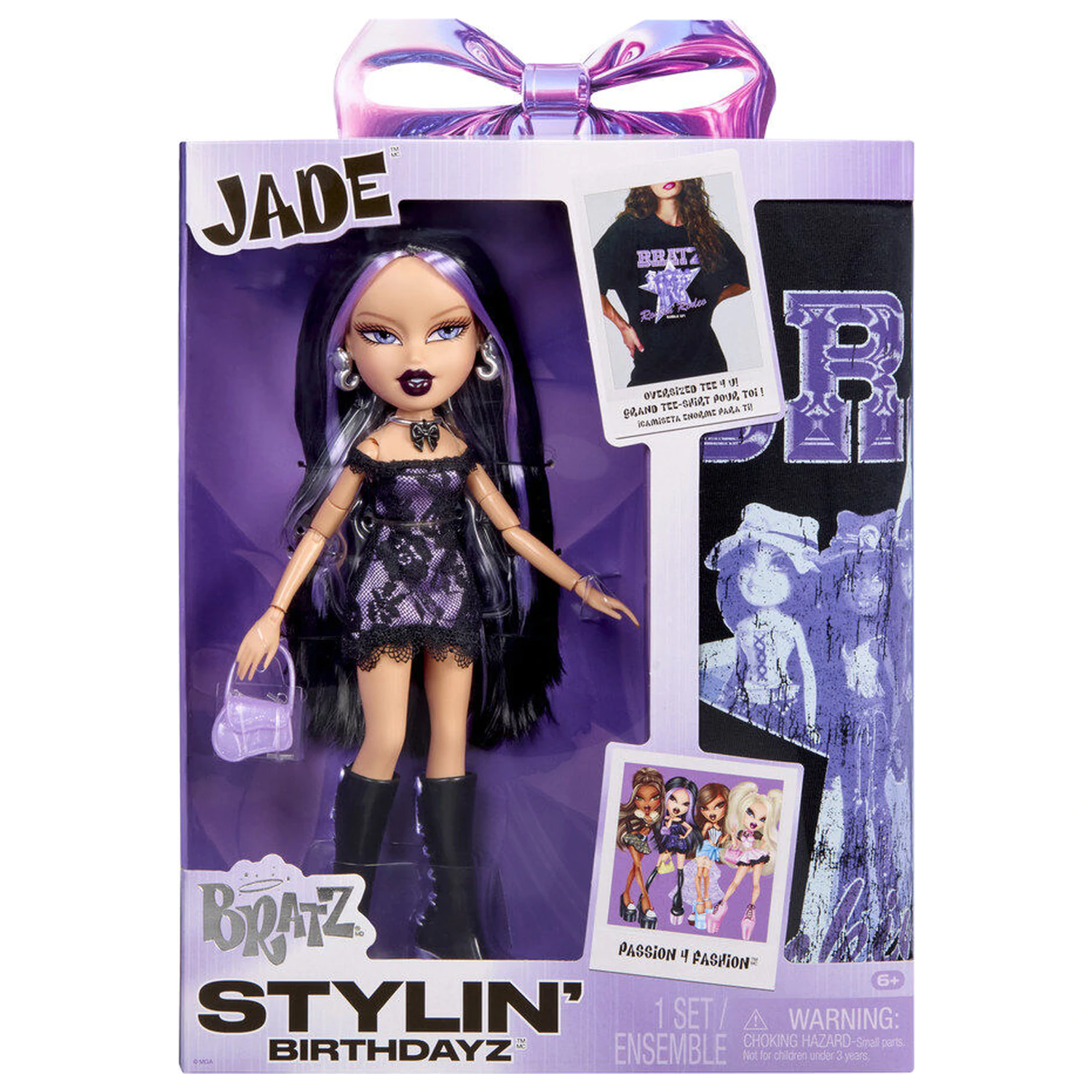 Bratz Stylin Birthday Jade punčka + majica fotografija izdelka