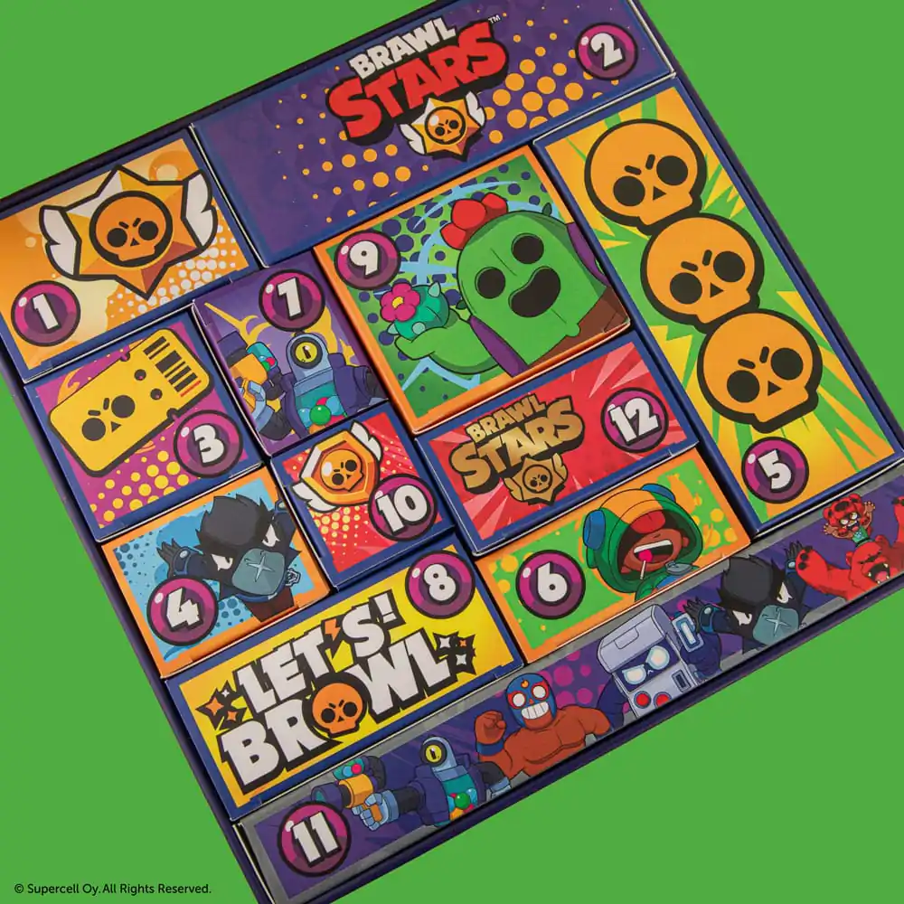 Brawl Stars adventni koledar 2025 fotografija izdelka