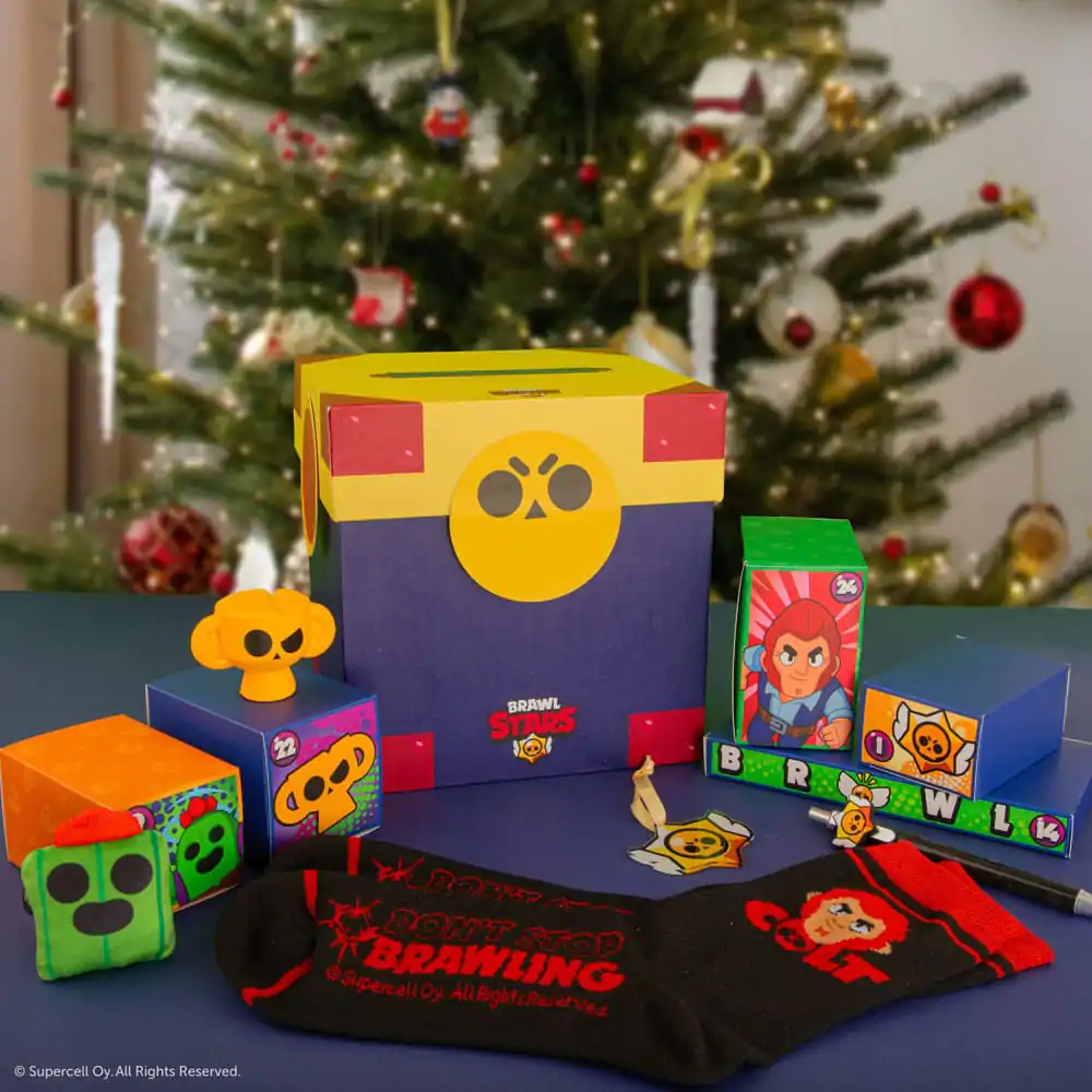 Brawl Stars adventni koledar 2025 fotografija izdelka