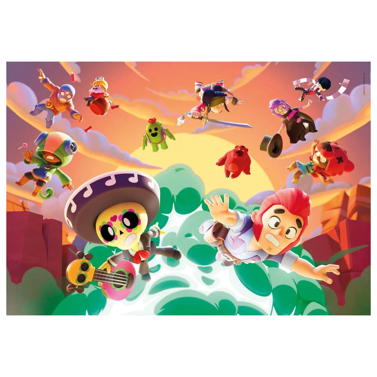 Brawl Stars Fly 180-delna sestavljanka fotografija izdelka