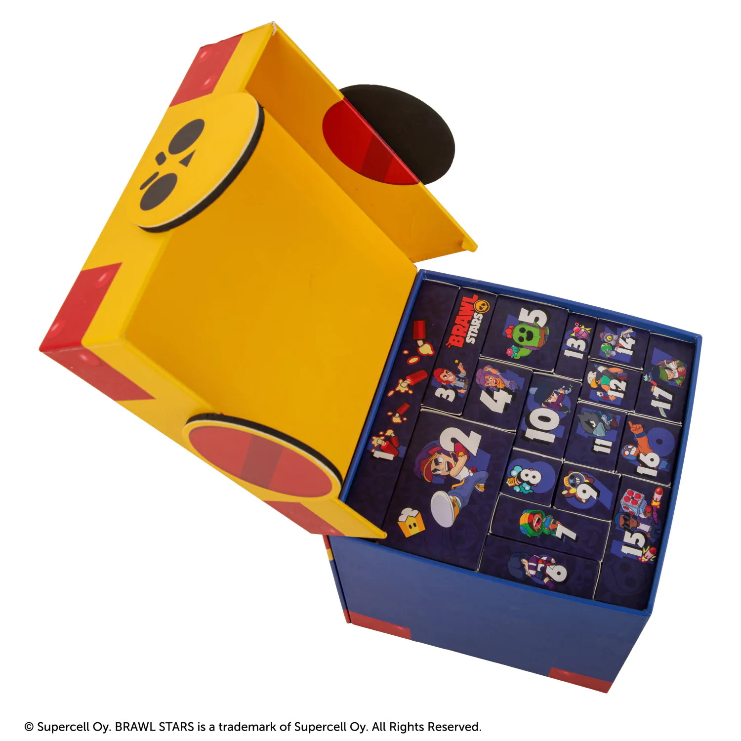 Brawl Stars Mega Box adventni koledar New Edition 2026 fotografija izdelka