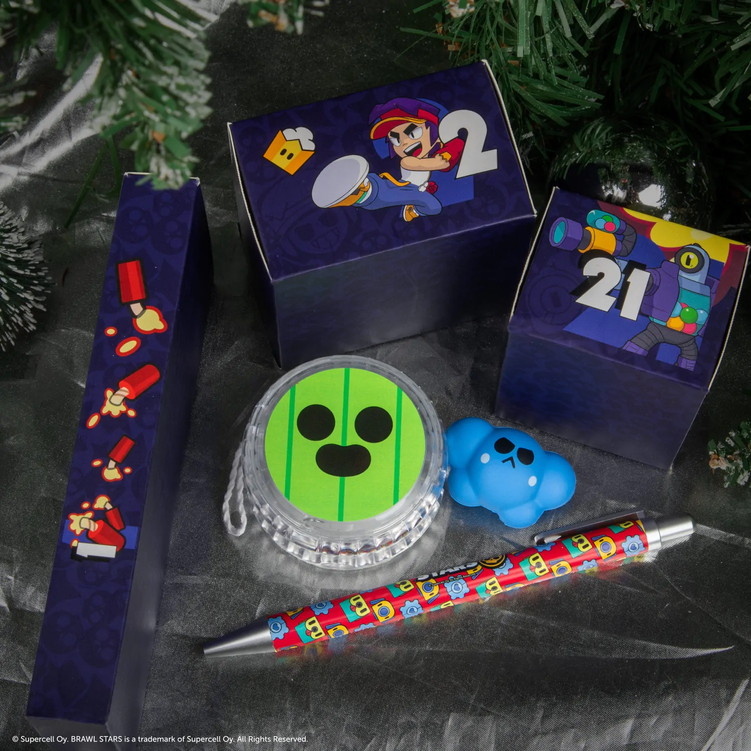Brawl Stars Mega Box adventni koledar New Edition 2026 fotografija izdelka