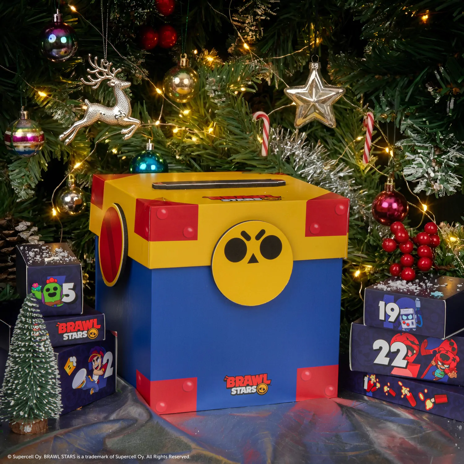 Brawl Stars Mega Box adventni koledar New Edition 2026 fotografija izdelka
