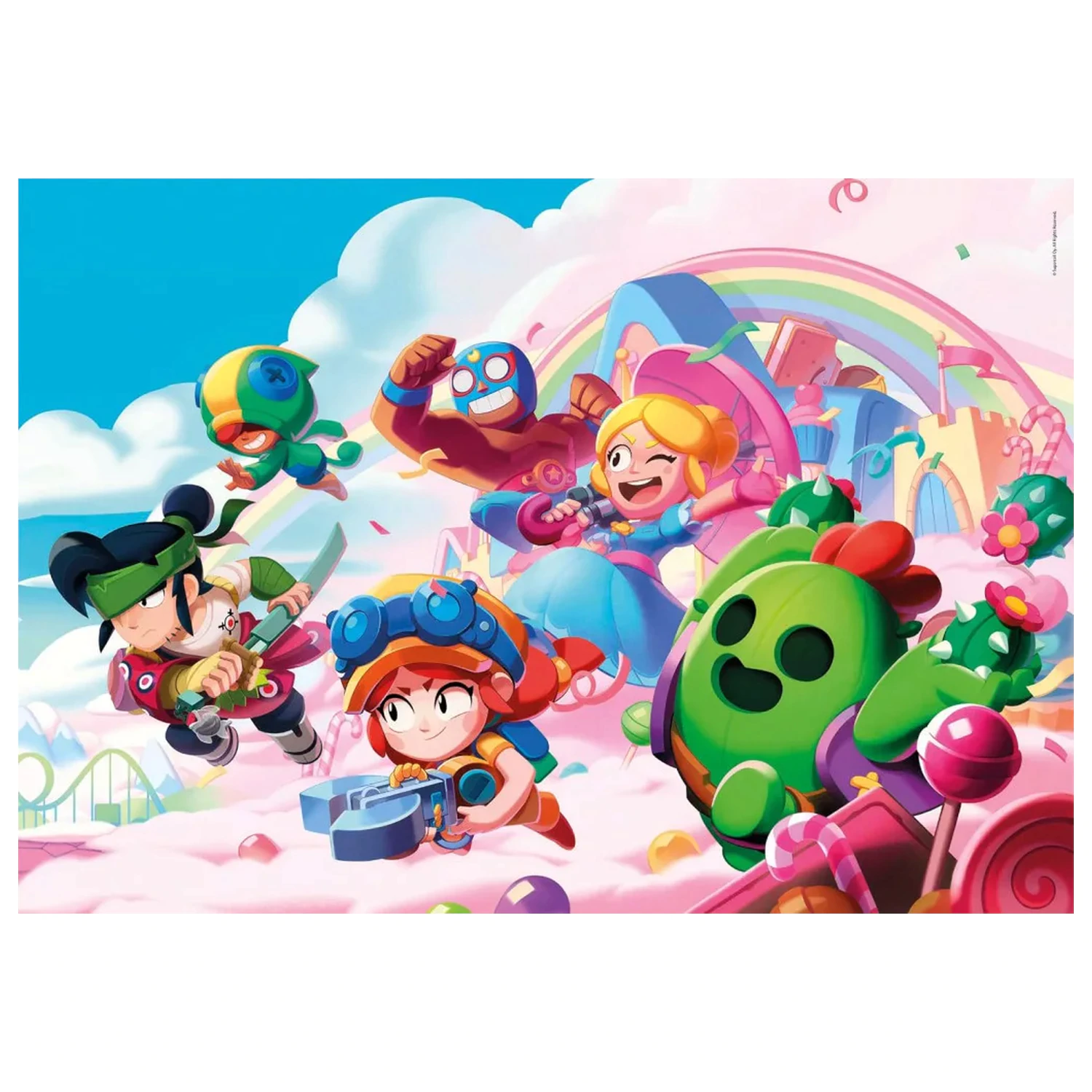 Brawl Stars Rainbow sestavljanka s 180 kosi fotografija izdelka