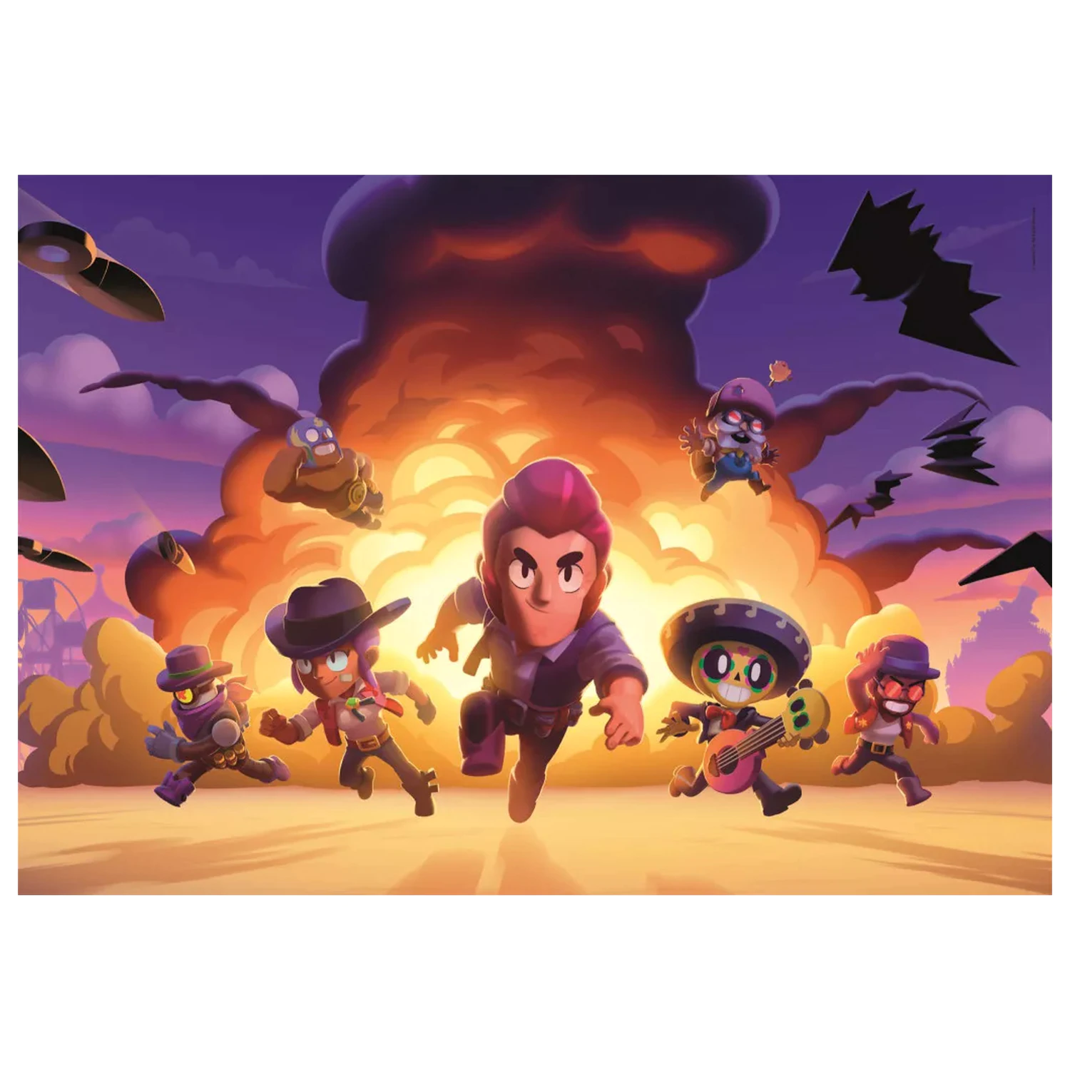 Brawl Stars Wild Escape sestavljanka z 180 kosi fotografija izdelka