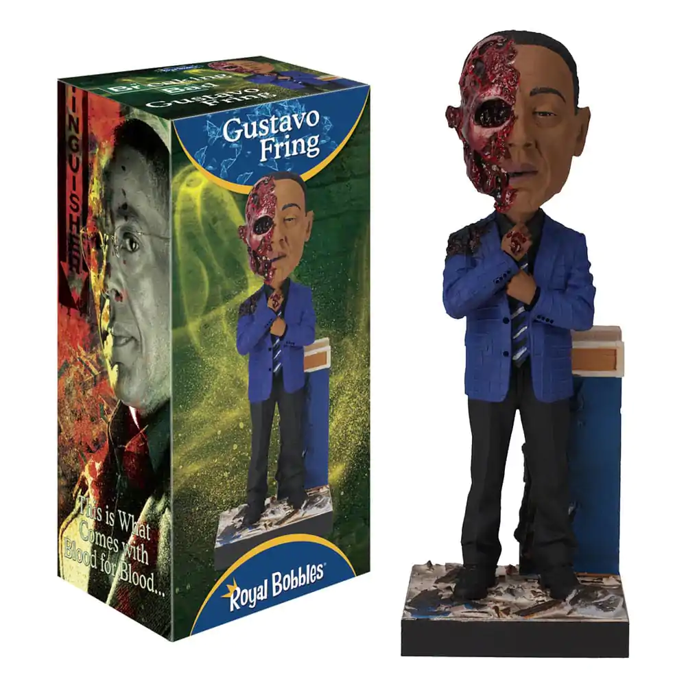 Breaking Bad Bobble-Head Gus Fring Face Off 20 cm Klimoglavka fotografija izdelka