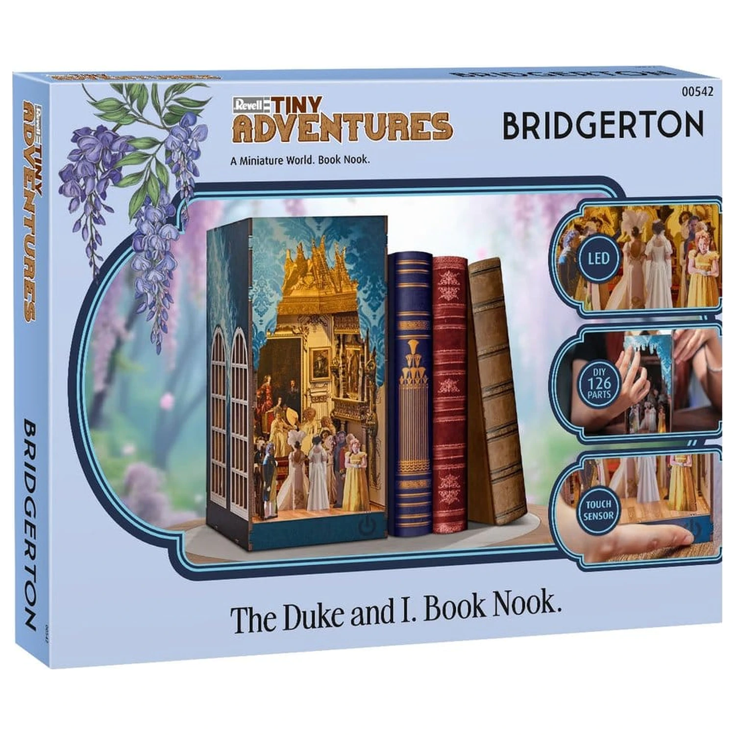 Bridgerton Tiny Adventures Knjižna niša Mini Diorama The Duke and I 18 cm fotografija izdelka