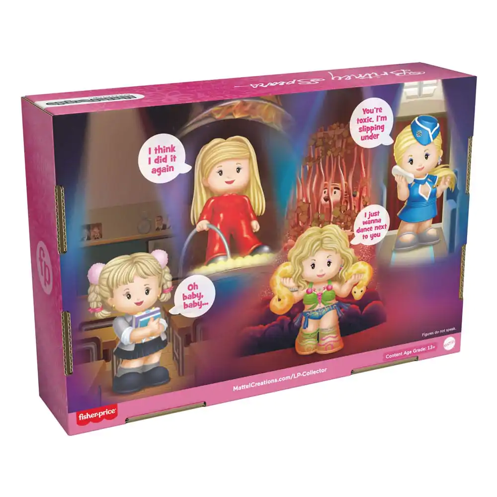 Britney Spears Fisher-Price Little People Collector Mini figurice 4-Pack 7 cm fotografija izdelka