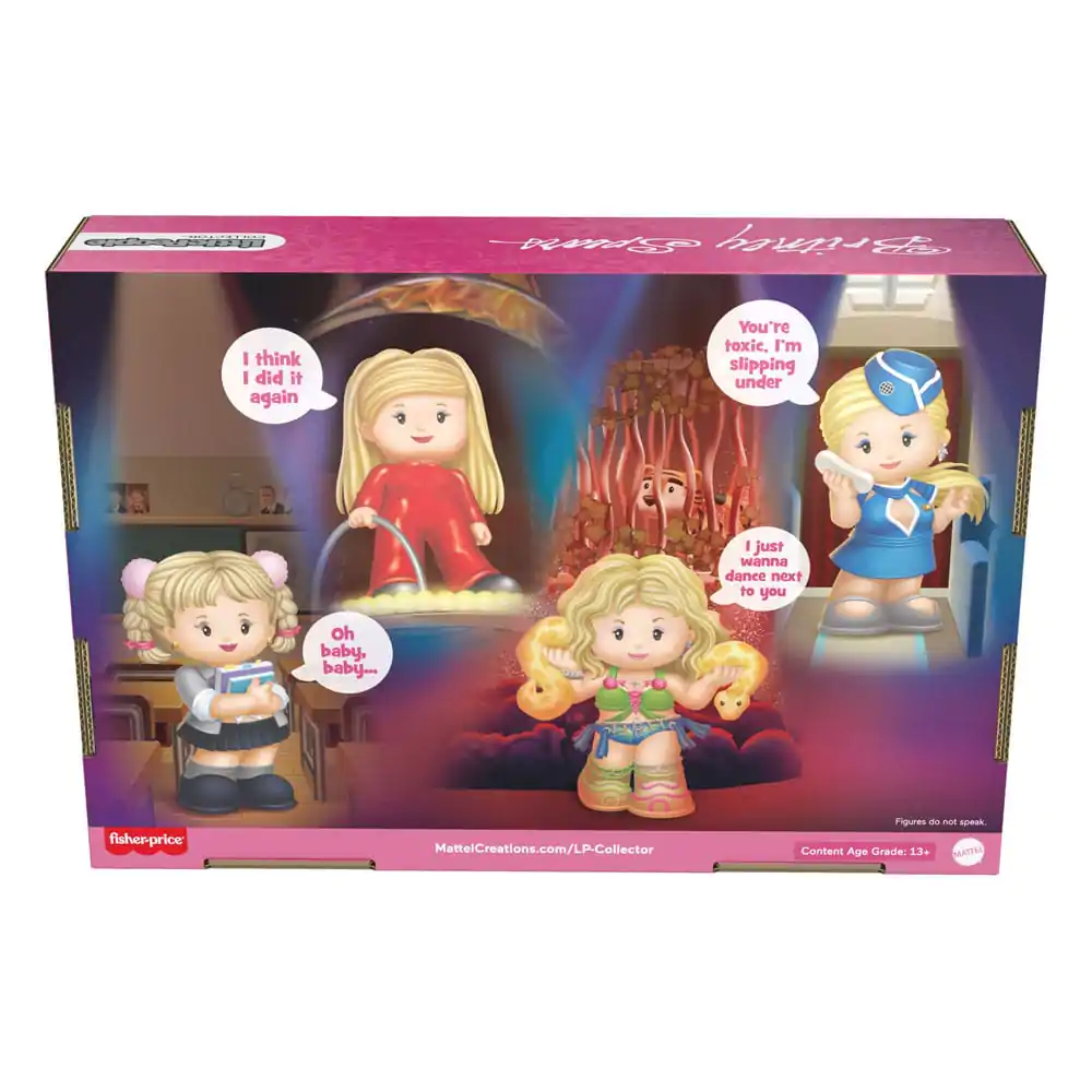 Britney Spears Fisher-Price Little People Collector Mini figurice 4-Pack 7 cm fotografija izdelka