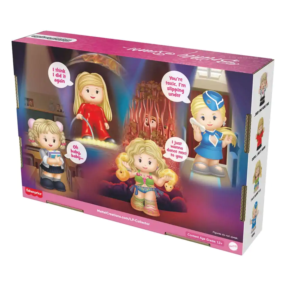 Britney Spears Fisher-Price Little People Collector Mini figurice 4-Pack 7 cm fotografija izdelka