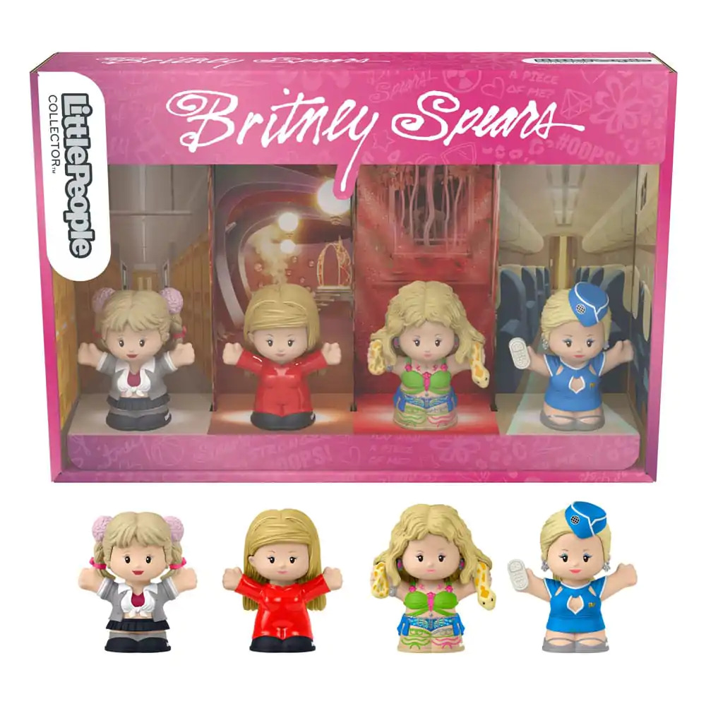 Britney Spears Fisher-Price Little People Collector Mini figurice 4-Pack 7 cm fotografija izdelka