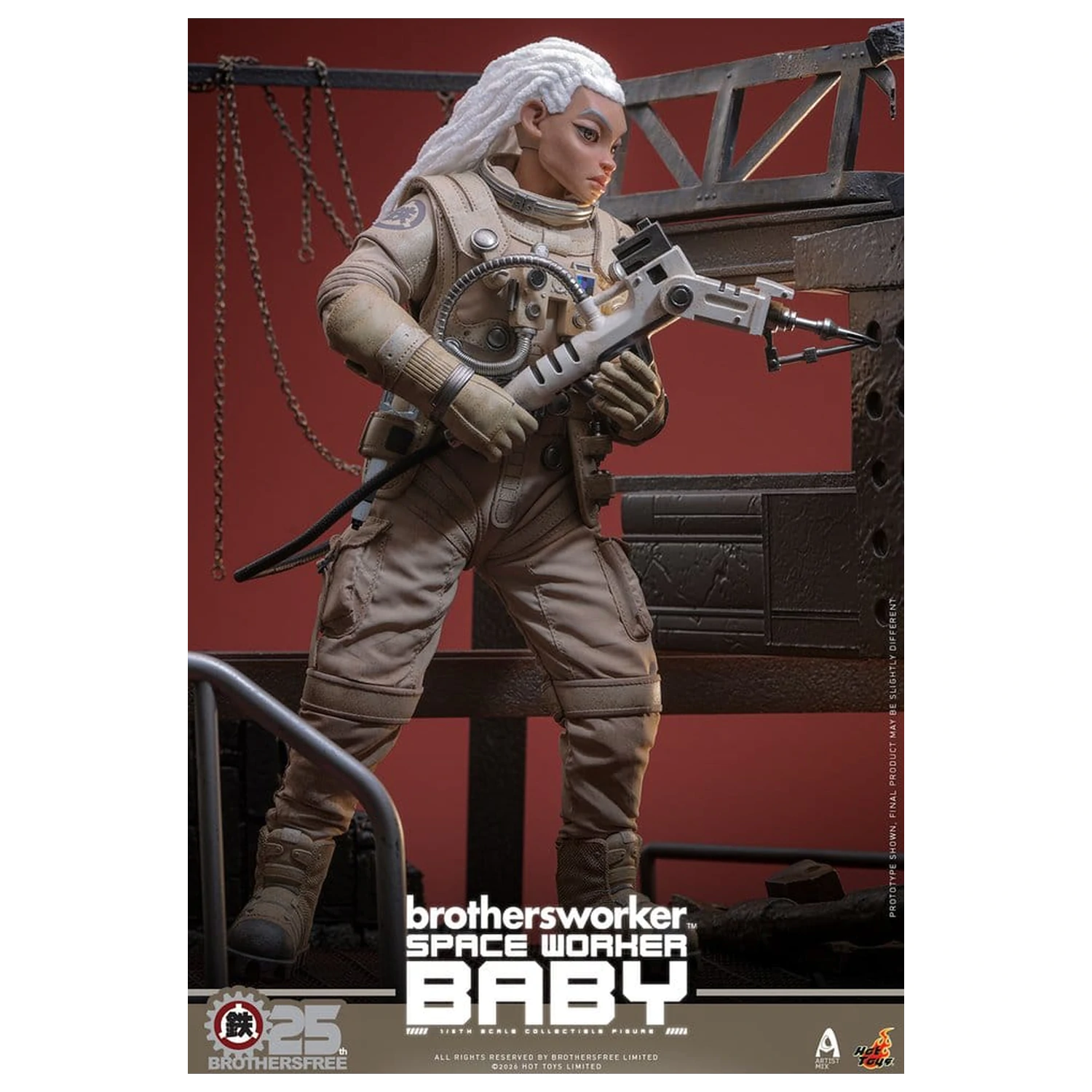 Brothersfree 1/6 akcijska figura Space Worker Baby (Brothersfree 25th Version) 28 cm fotografija izdelka