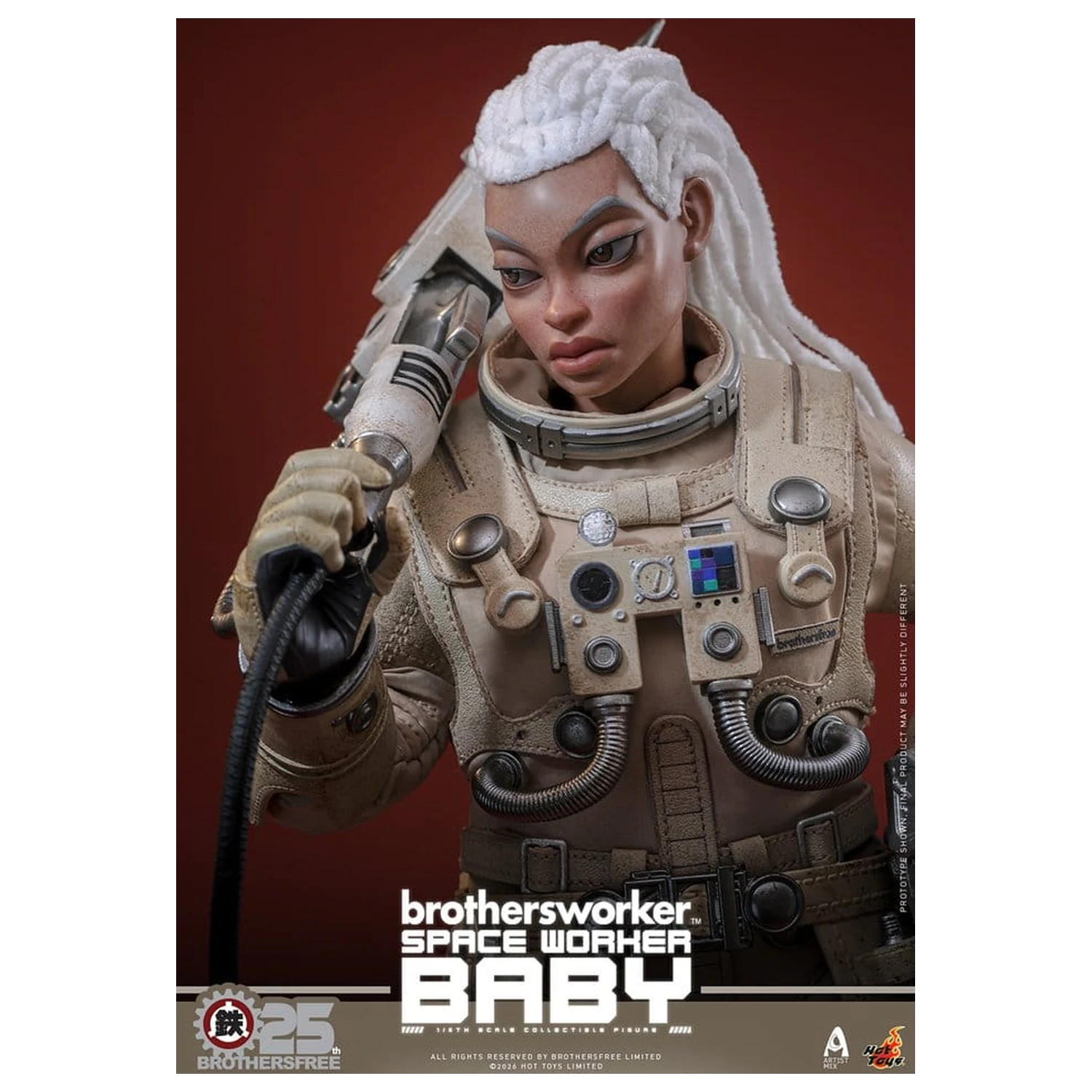 Brothersfree 1/6 akcijska figura Space Worker Baby (Brothersfree 25th Version) 28 cm fotografija izdelka