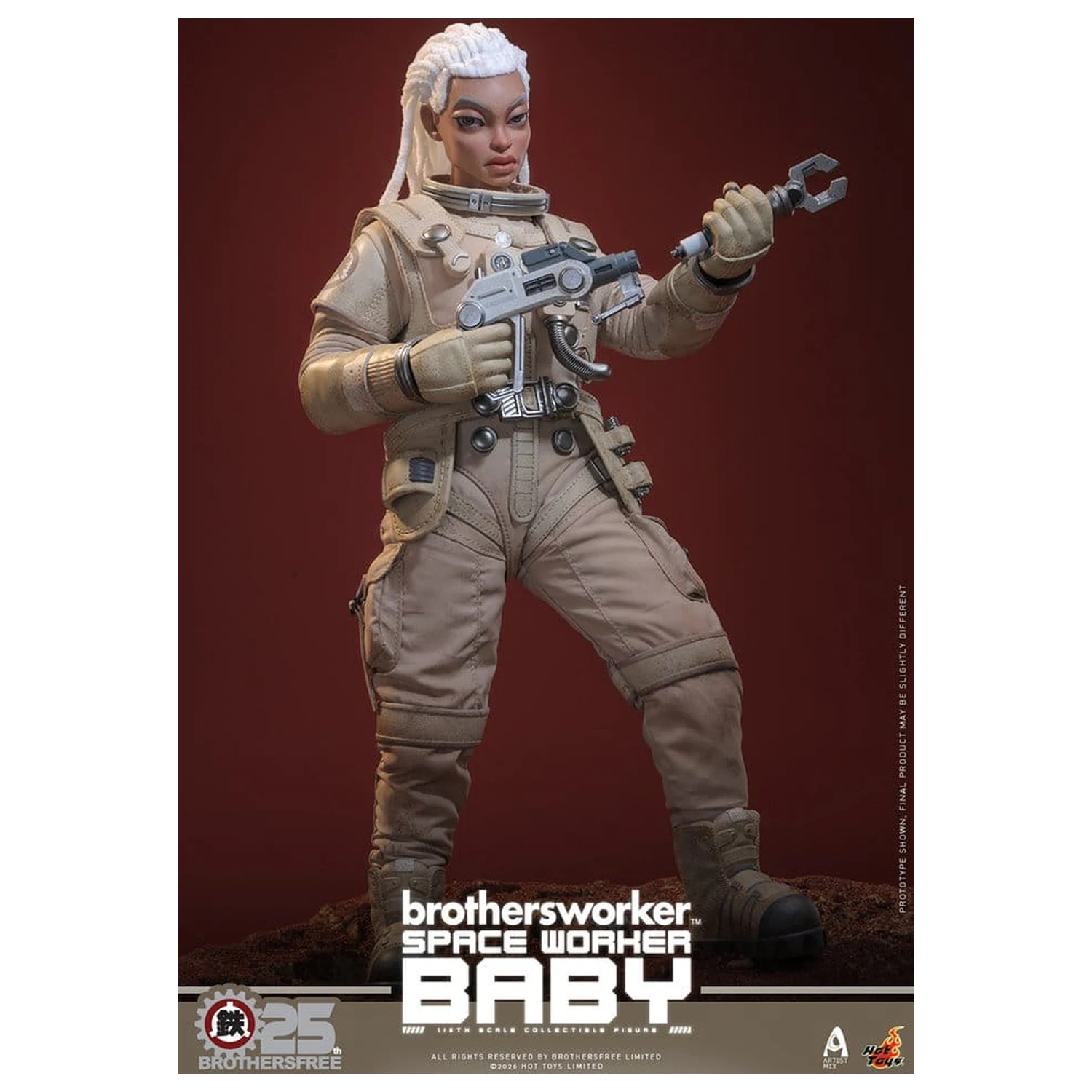 Brothersfree 1/6 akcijska figura Space Worker Baby (Brothersfree 25th Version) 28 cm fotografija izdelka