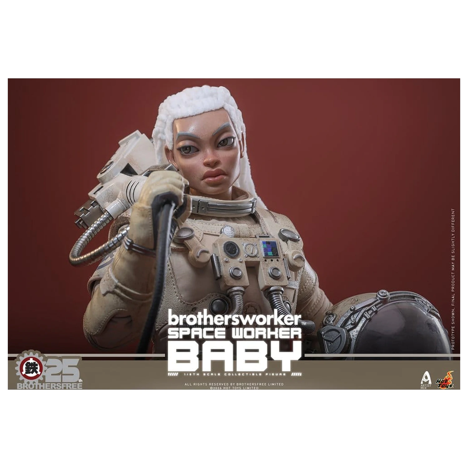 Brothersfree 1/6 akcijska figura Space Worker Baby (Brothersfree 25th Version) 28 cm fotografija izdelka