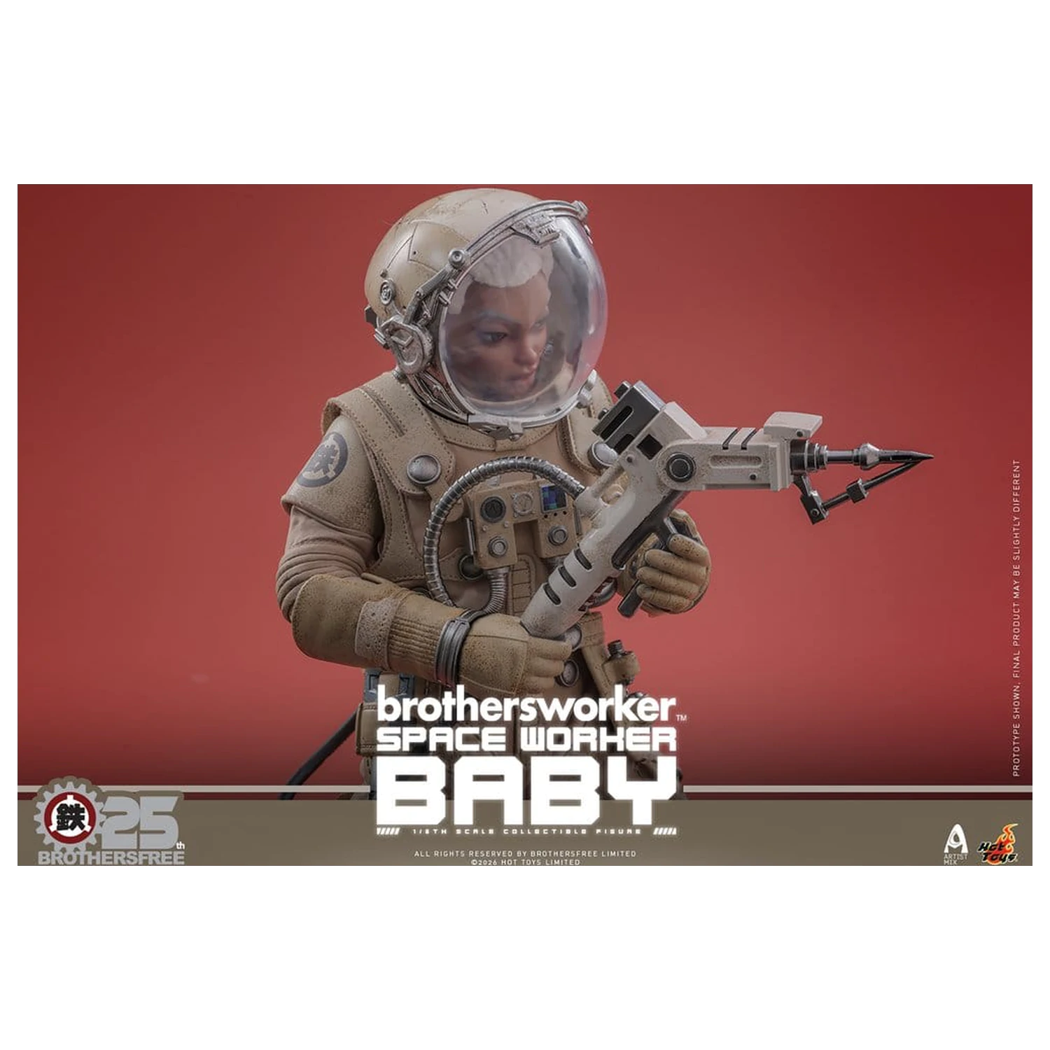 Brothersfree 1/6 akcijska figura Space Worker Baby (Brothersfree 25th Version) 28 cm fotografija izdelka