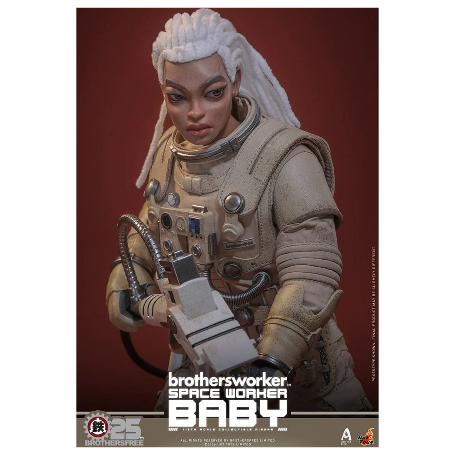 Brothersfree 1/6 akcijska figura Space Worker Baby (Brothersfree 25th Version) 28 cm fotografija izdelka