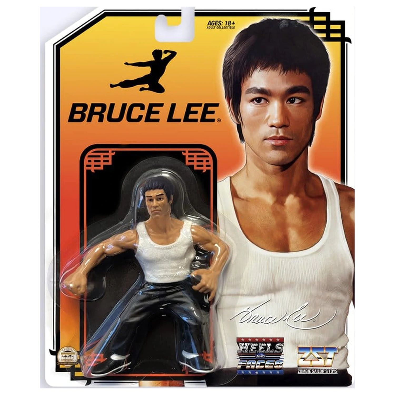 Bruce Lee Zombie Sailor's Toys akcijska figura (Dragon) White Tank Top 11 cm fotografija izdelka