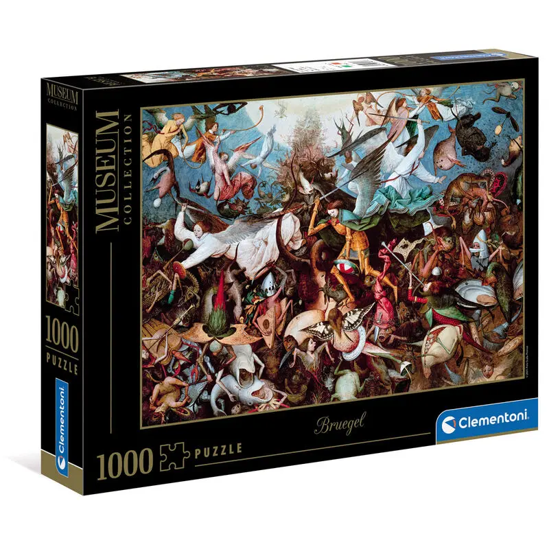 Brueguel The Fall of the Rebel Angels puzzle 1000 kosov fotografija izdelka