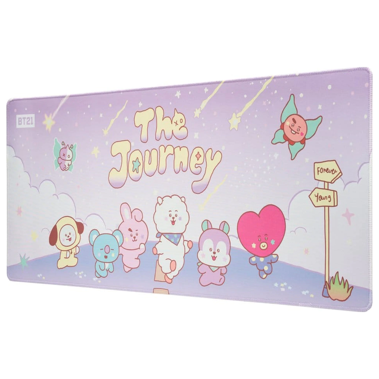 BT21 XL podloga za miško The Journey 80 x 35 cm fotografija izdelka