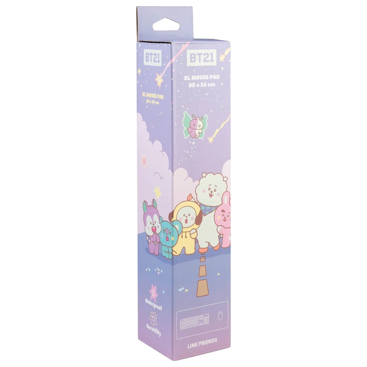 BT21 XL podloga za miško The Journey 80 x 35 cm fotografija izdelka