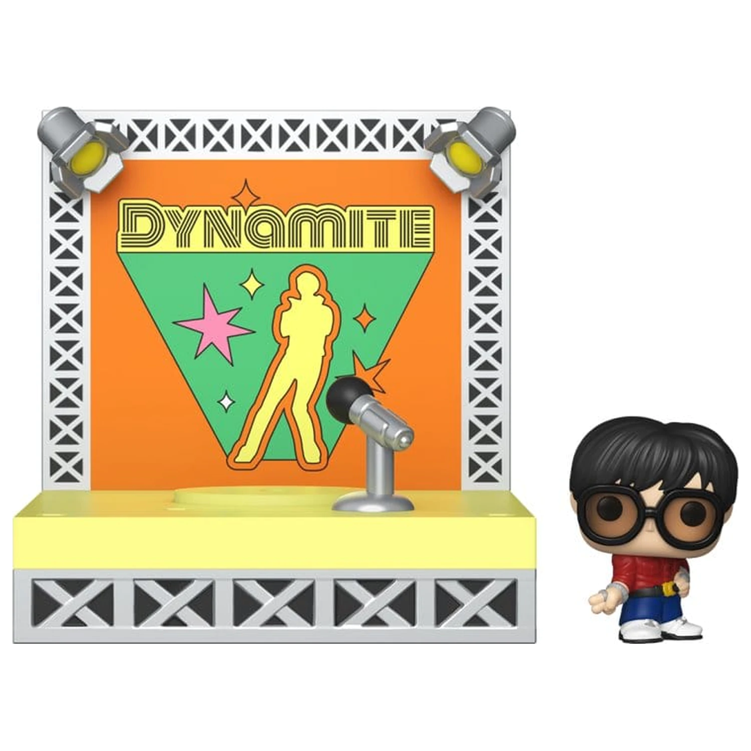 BTS Bitty Funko POP! Stages Vinilna figura J-Hope (Dynamite) 2,5 cm fotografija izdelka