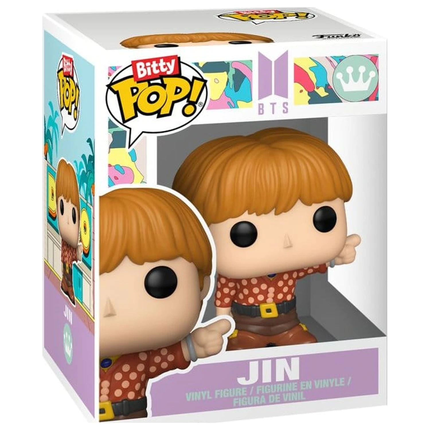 BTS Bitty Funko POP! Stages Vinilna figura Jin (Dynamite) 2,5 cm fotografija izdelka