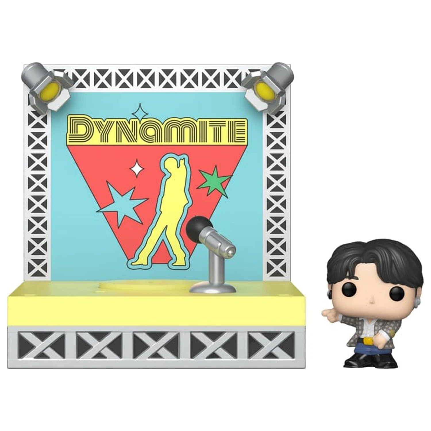 BTS Bitty Funko POP! Stages vinilna figura Jung Kook (Dynamite) 2,5 cm fotografija izdelka