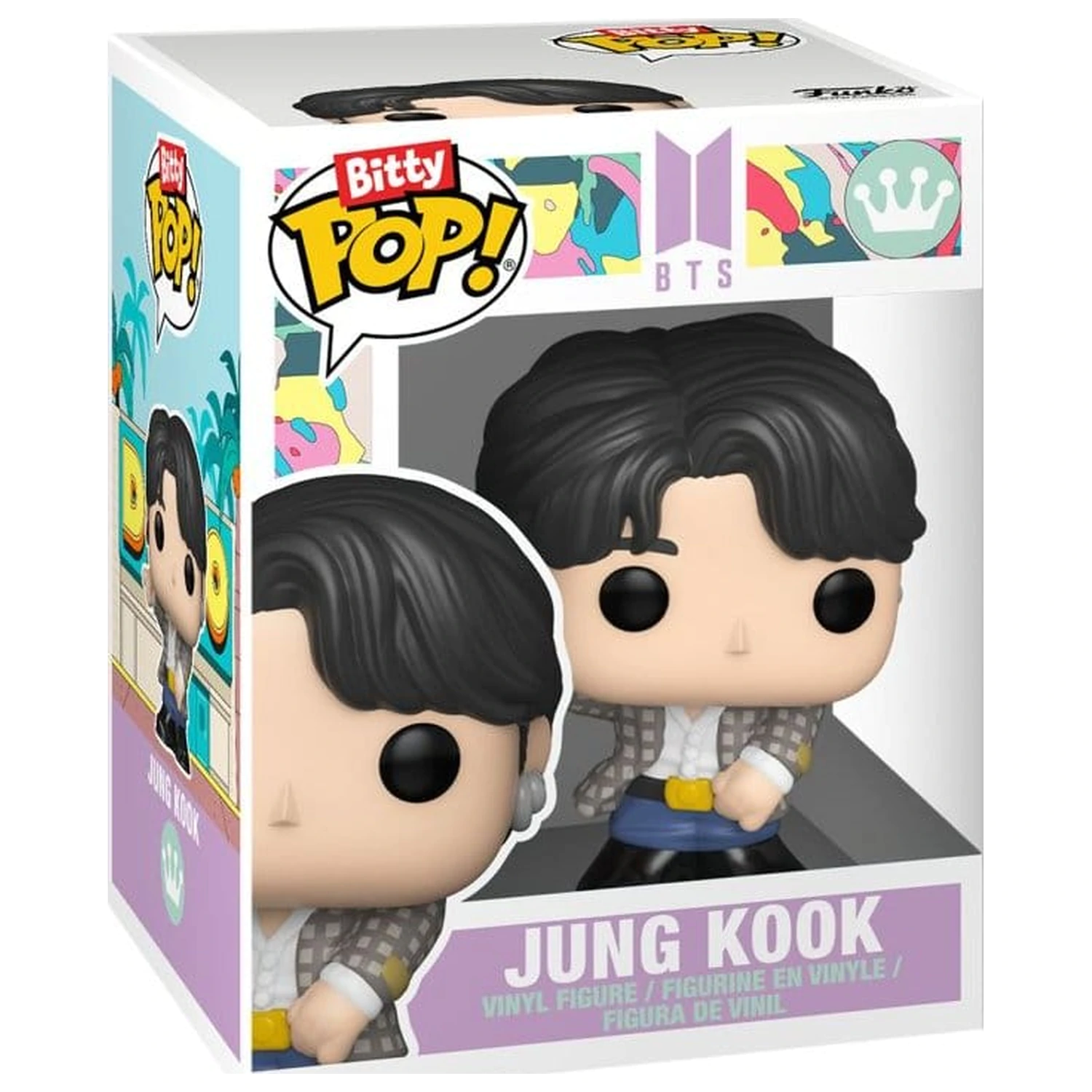 BTS Bitty Funko POP! Stages vinilna figura Jung Kook (Dynamite) 2,5 cm fotografija izdelka