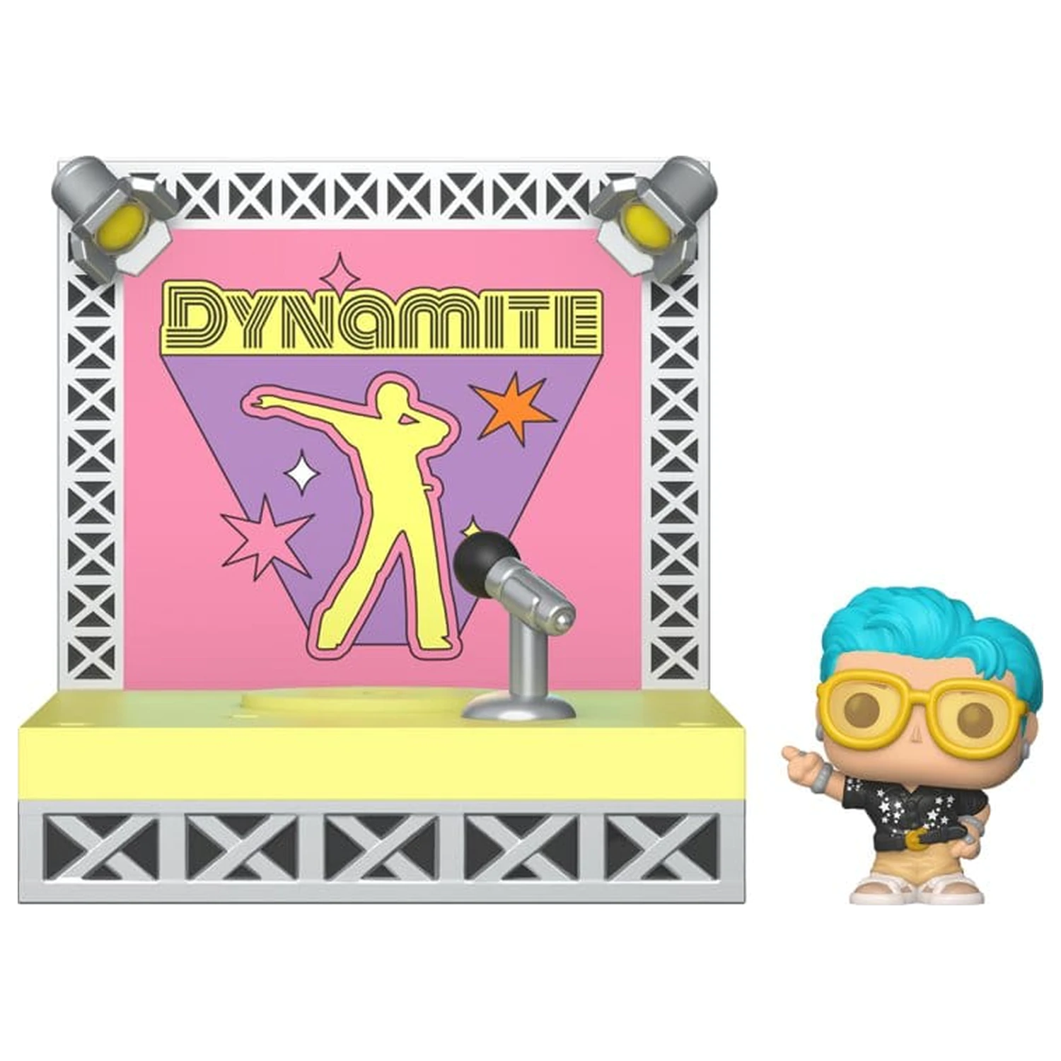 BTS Bitty Funko POP! Stages vinilna figura RM (Dynamite) 2,5 cm fotografija izdelka