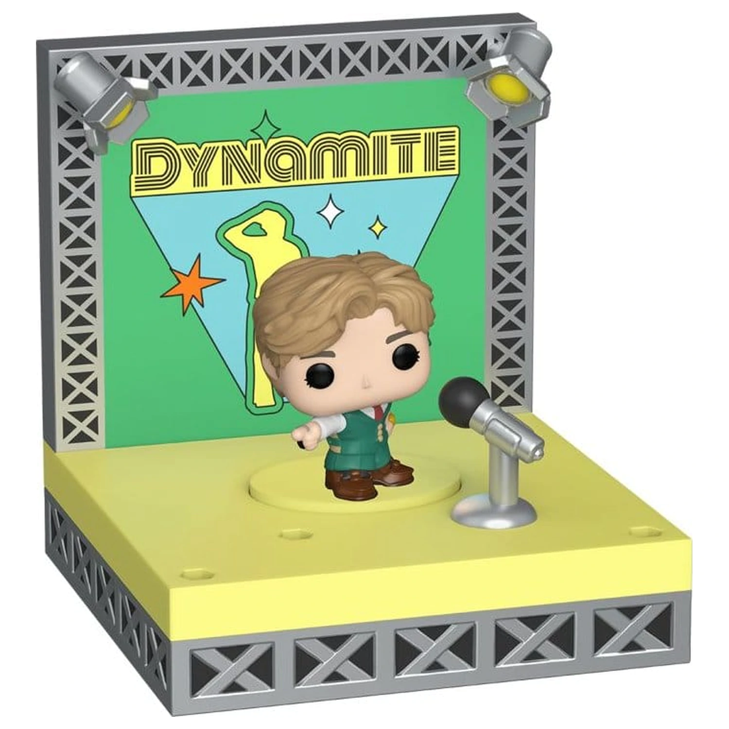 BTS Bitty Funko POP! Stages Vinilna figura V (Dynamite) 2,5 cm fotografija izdelka