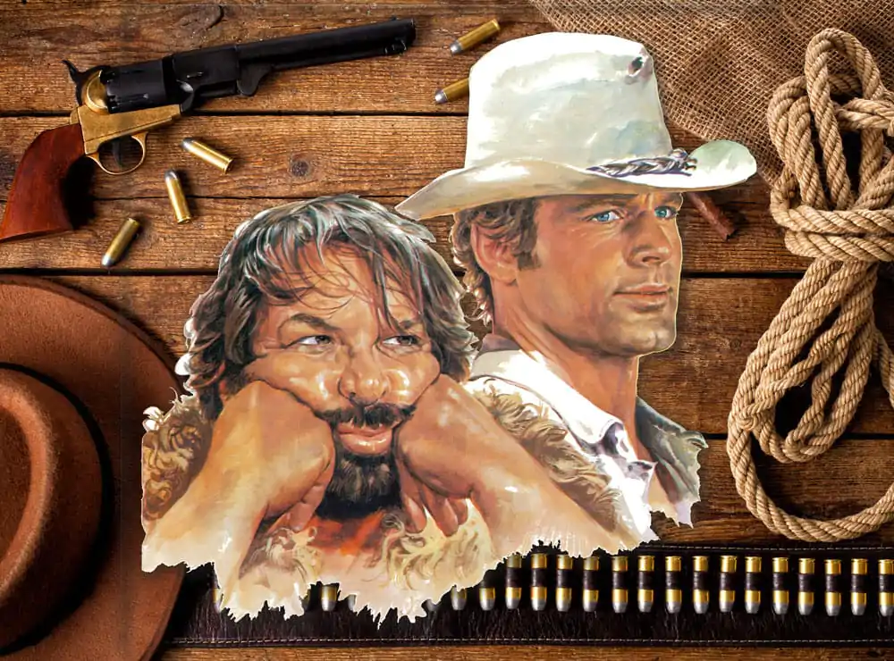 Bud Spencer & Terence Hill 3D pločevinasta tabla Bud & Terence 45 x 45 cm fotografija izdelka