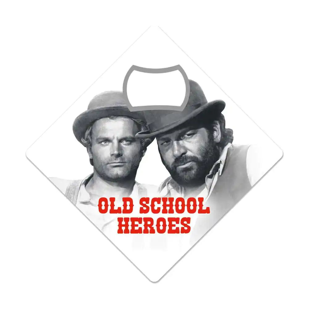 Bud Spencer & Terence Hill odpirač za steklenice magnet za hladilnik Old School Heroes fotografija izdelka