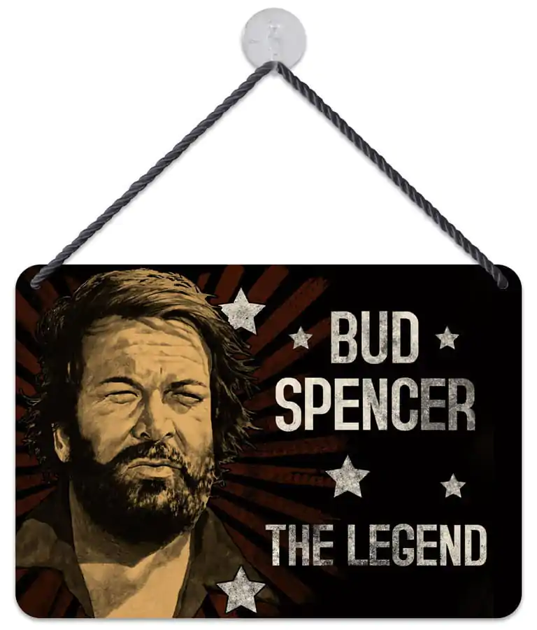 Bud Spencer Kovinska Tabla Legenda 16,5 x 11,5 cm fotografija izdelka