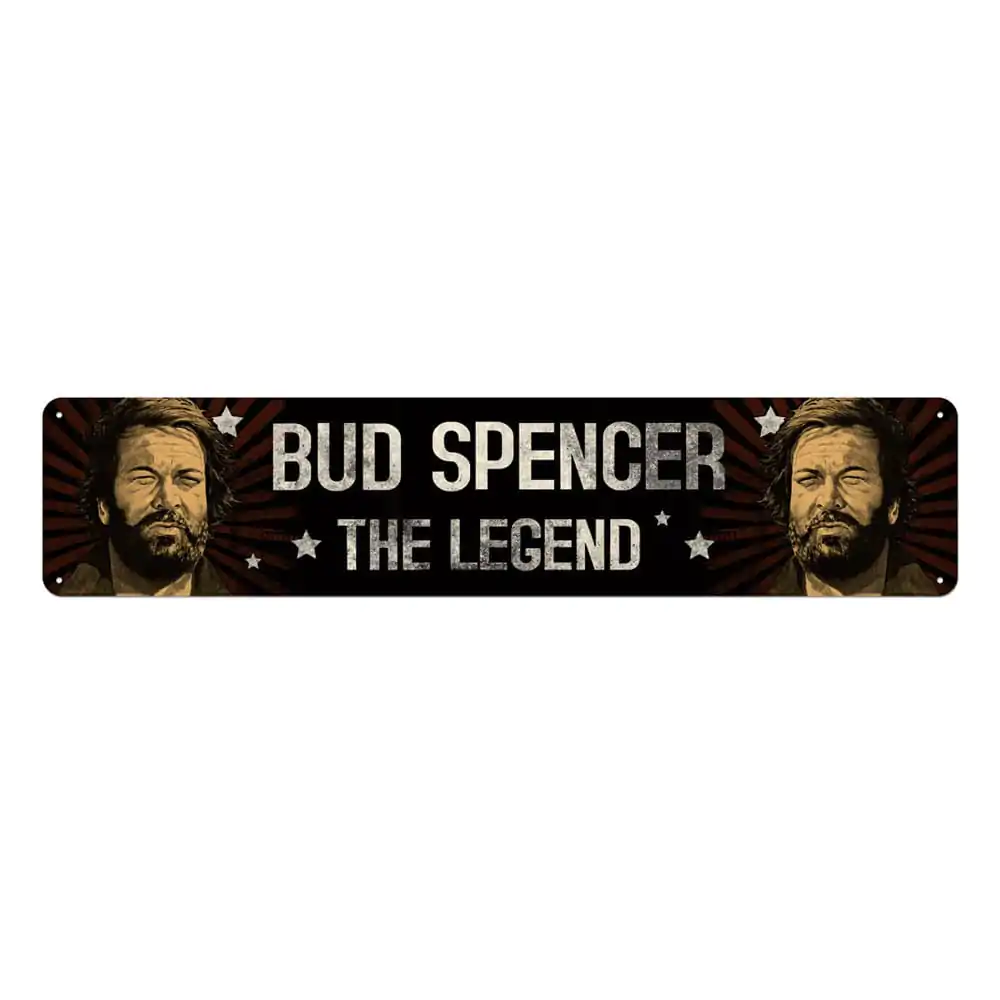 Bud Spencer Kovinska Tabla The Legend 46 x 10 cm fotografija izdelka