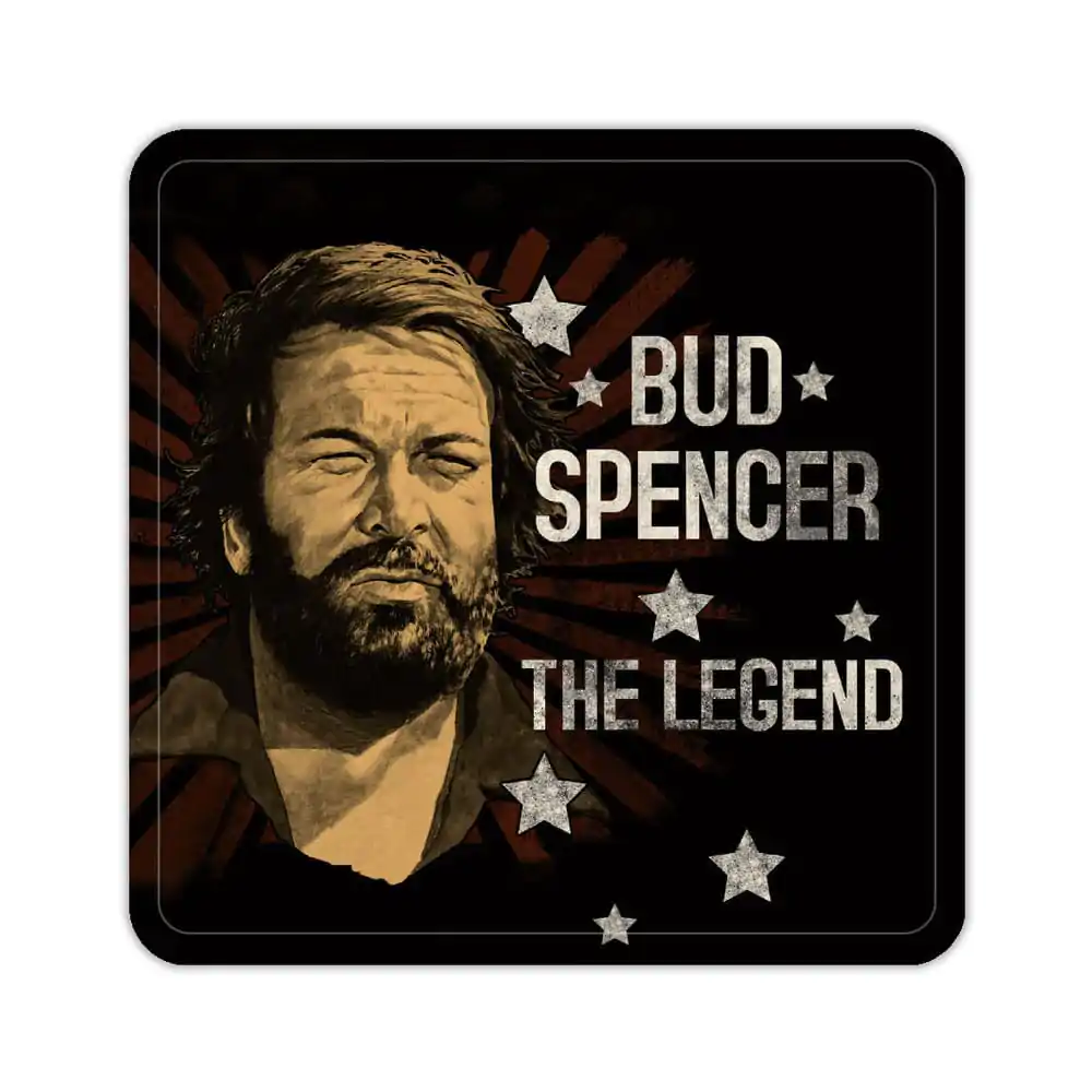 Bud Spencer Tin podstavki The Legend 10 x 10 cm fotografija izdelka