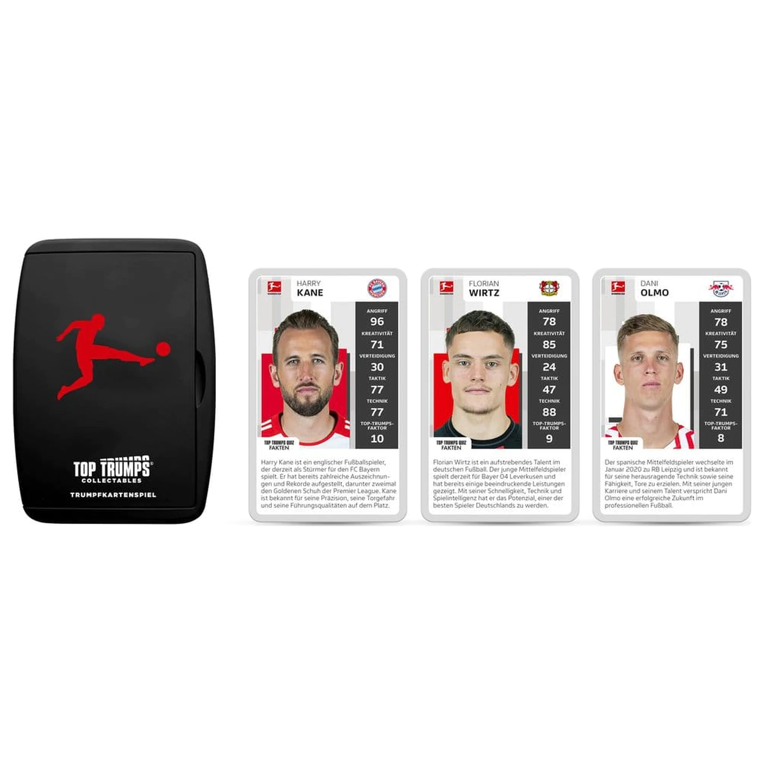 Bundesliga 2 Edition igra s kartami Top Trumps Collectables *nemška različica* fotografija izdelka
