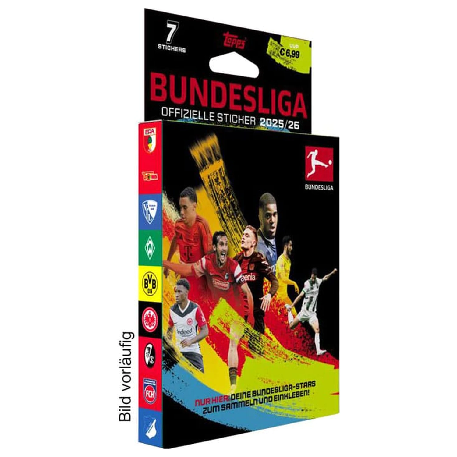 Bundesliga 2025/26 zbirka nalepk Eco pakiranje fotografija izdelka