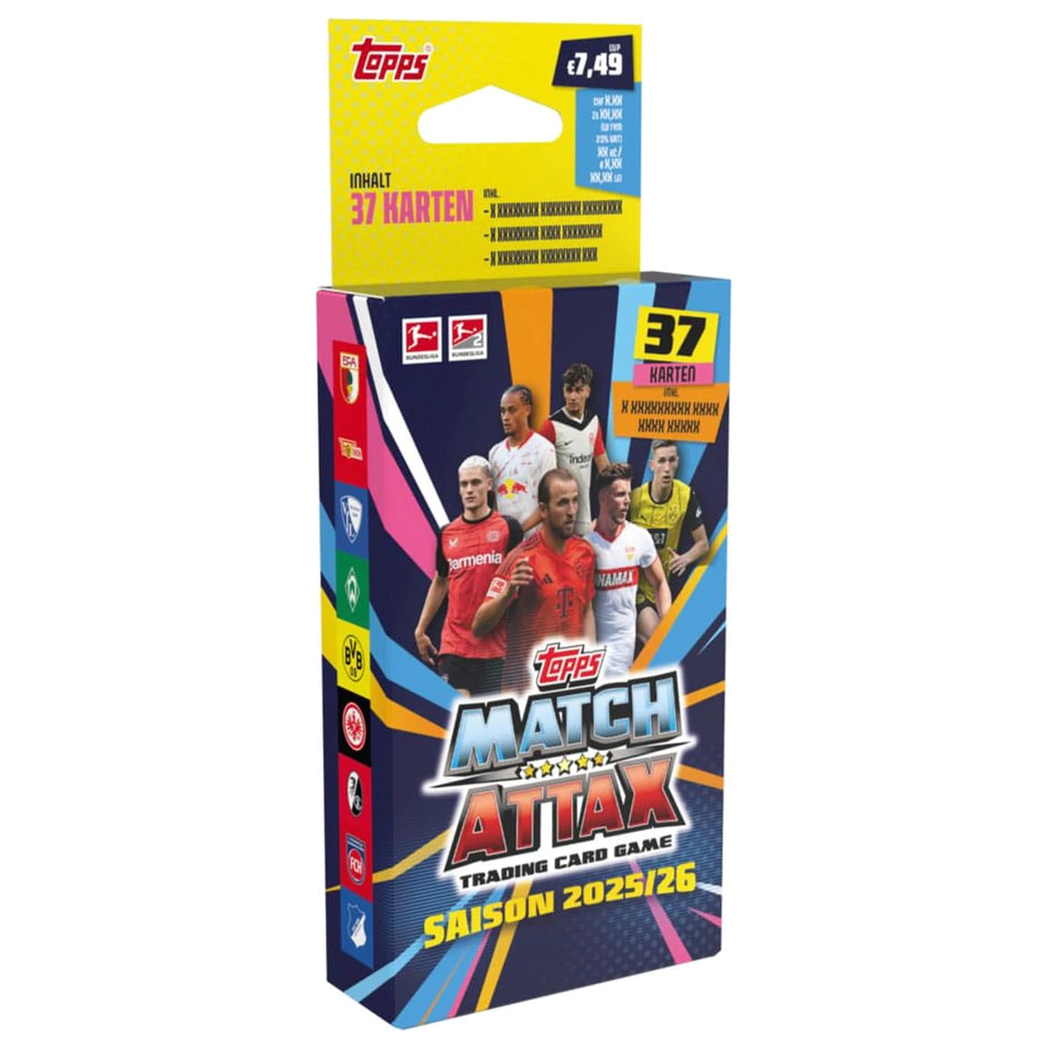Bundesliga Match Attax zbirateljske karte 2025/26 Eco Pack fotografija izdelka