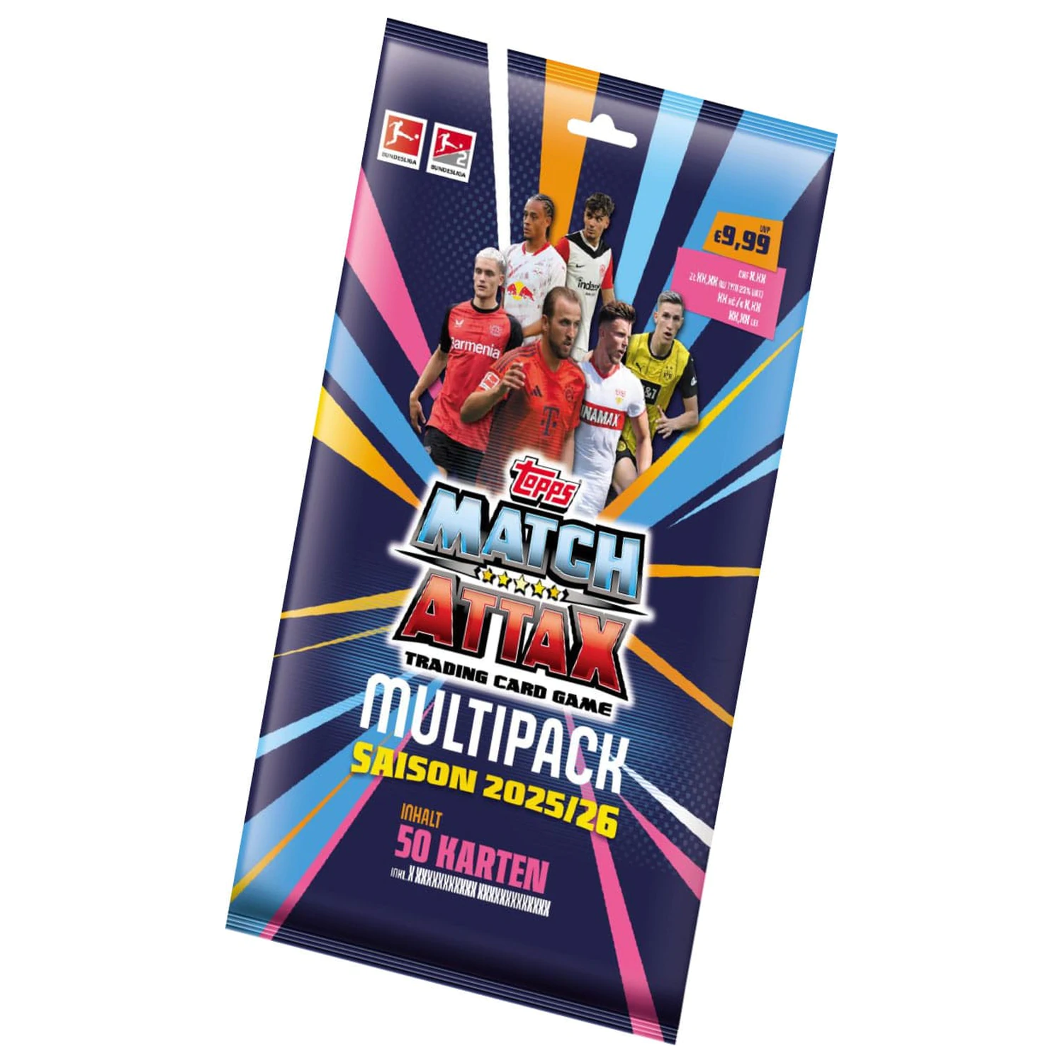 Bundesliga Match Attax zbirateljske karte 2025/26 Mega Multipack  fotografija izdelka