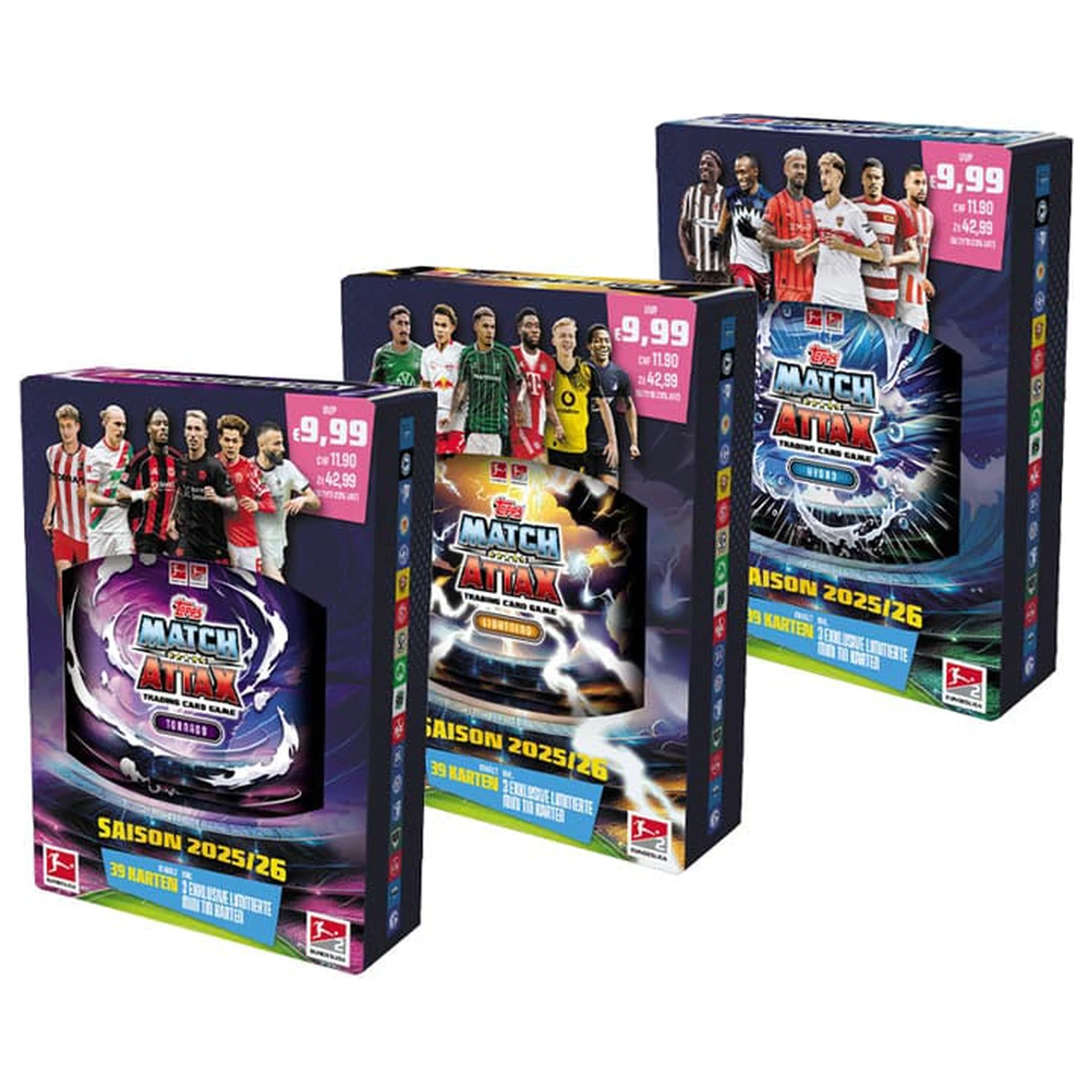 Bundesliga Match Attax Trading Cards 2025/26 Mini kositer fotografija izdelka
