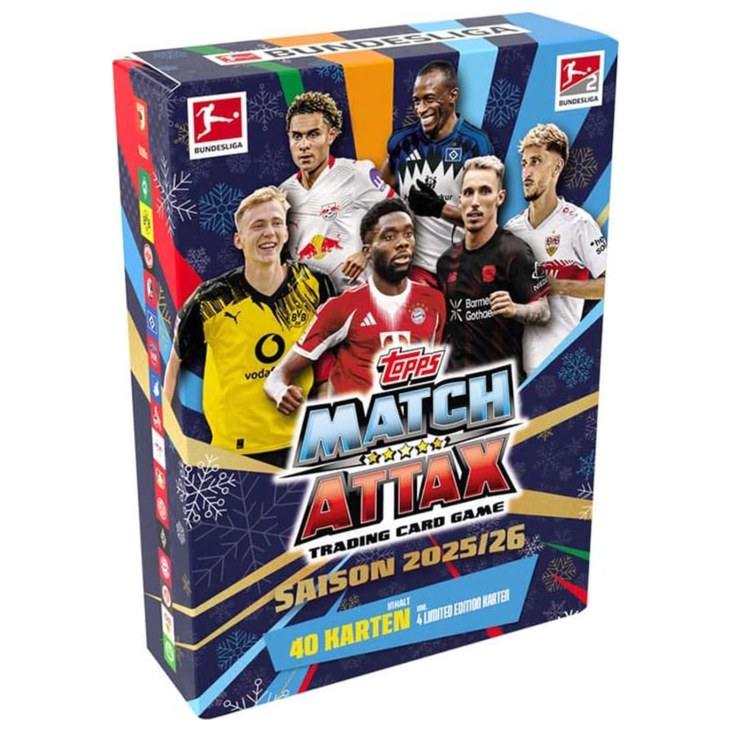 Bundesliga Match Attax Trading Cards 2025/26 posebna pločevinka fotografija izdelka