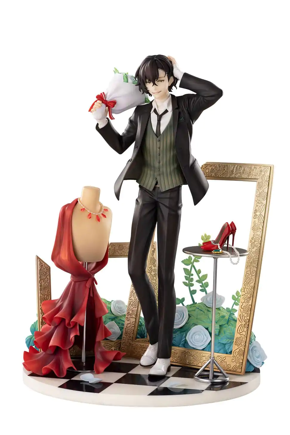 Bungo Stray Dogs PVC Kip 1/8 Dazai Osamu Dress Up Ver. Deluxe Edition 26 cm fotografija izdelka