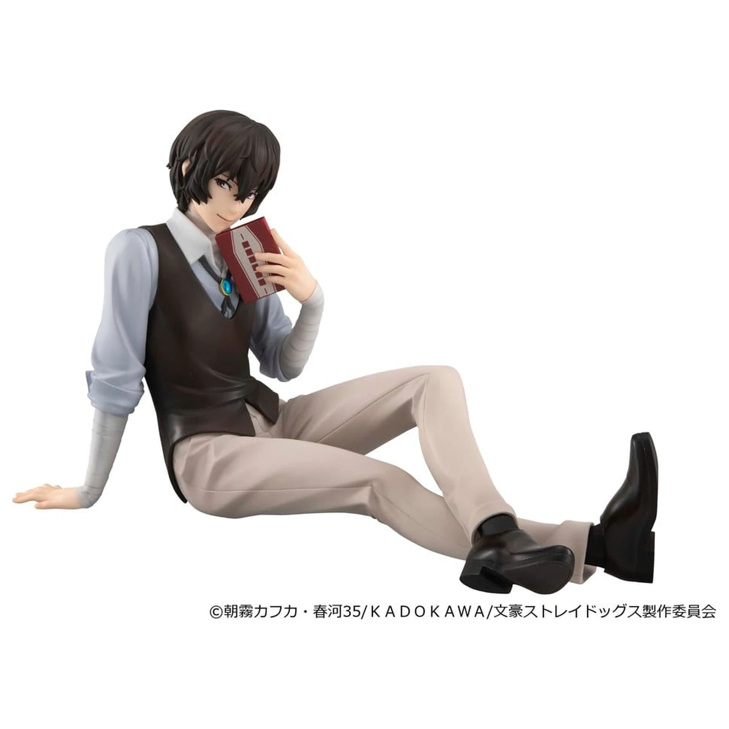 Bungo Stray Dogs G.E.M. Series PVC figura Dazai san velikosti dlani fotografija izdelka
