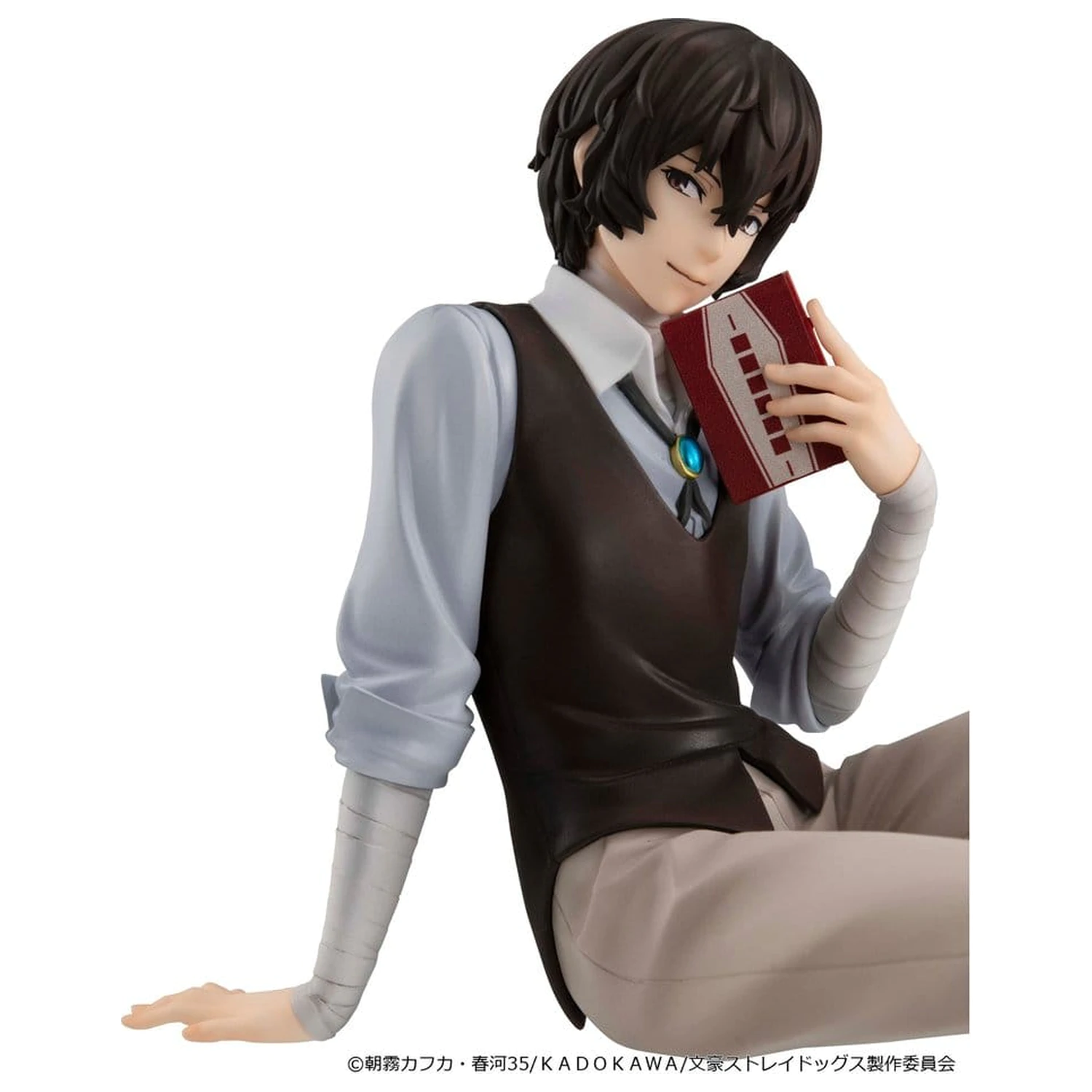 Bungo Stray Dogs G.E.M. Series PVC figura Dazai san velikosti dlani fotografija izdelka