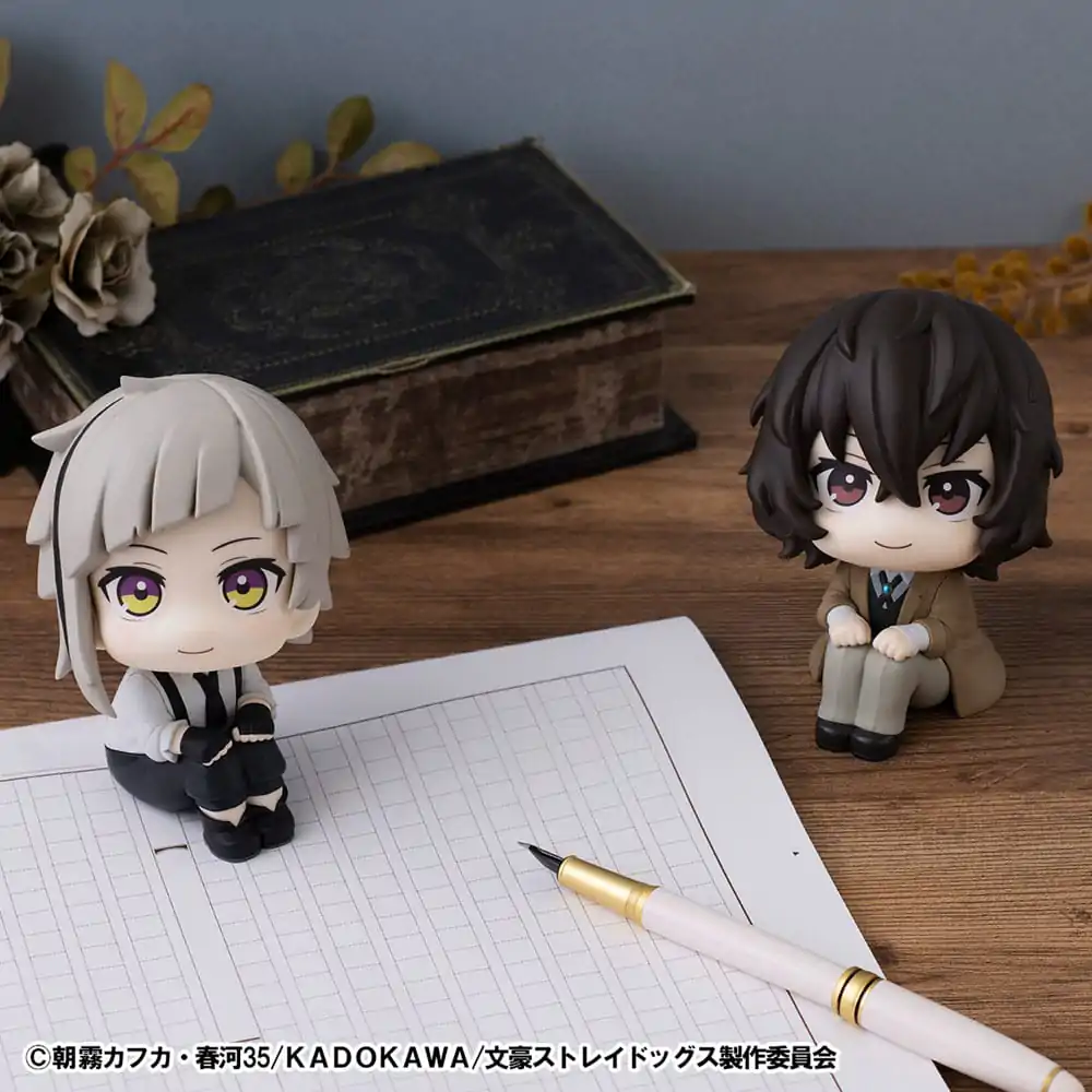 Bungo Stray Dogs Look Up PVC Kip Atsushi Nakajima & Osamu Dazai Set (z darilom) 11 cm fotografija izdelka